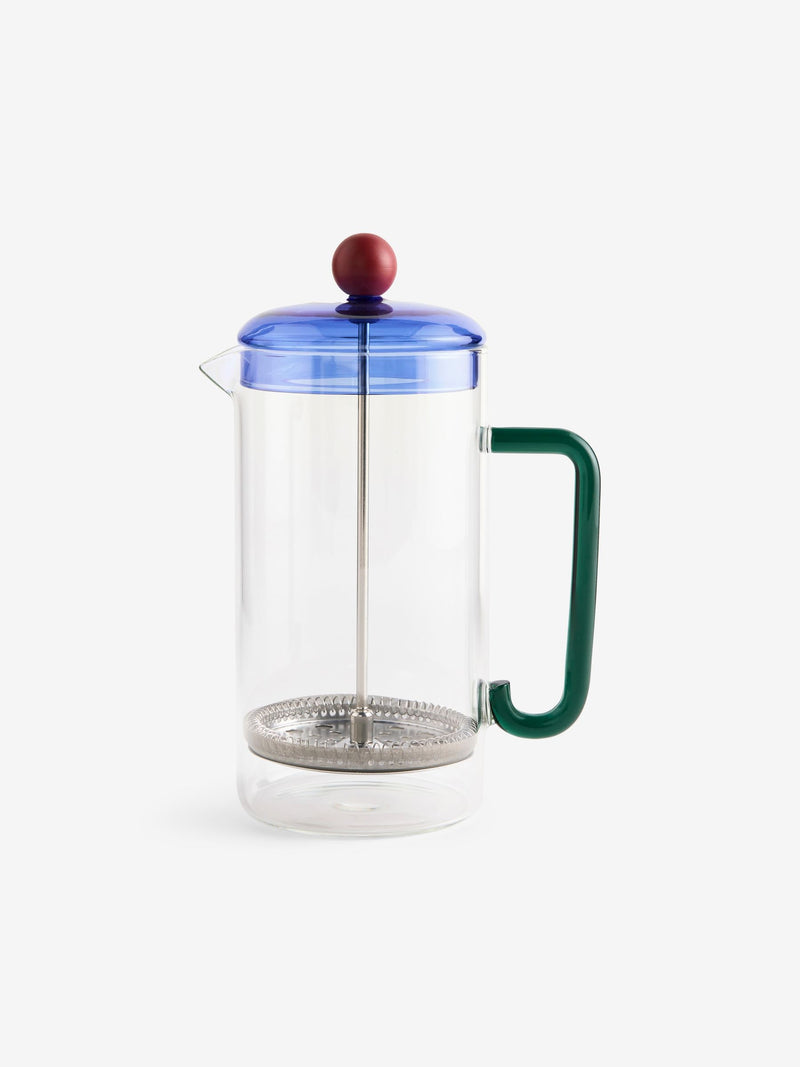 MADE.COM Clear Bolla Glass cafetiere 1L (British brand)