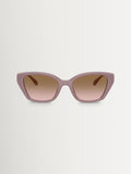 Coach pink irregular sunglasses with brown peach gradient lenses - British product