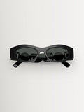 Versace black cat eye sunglasses grey lenses imported from the UK