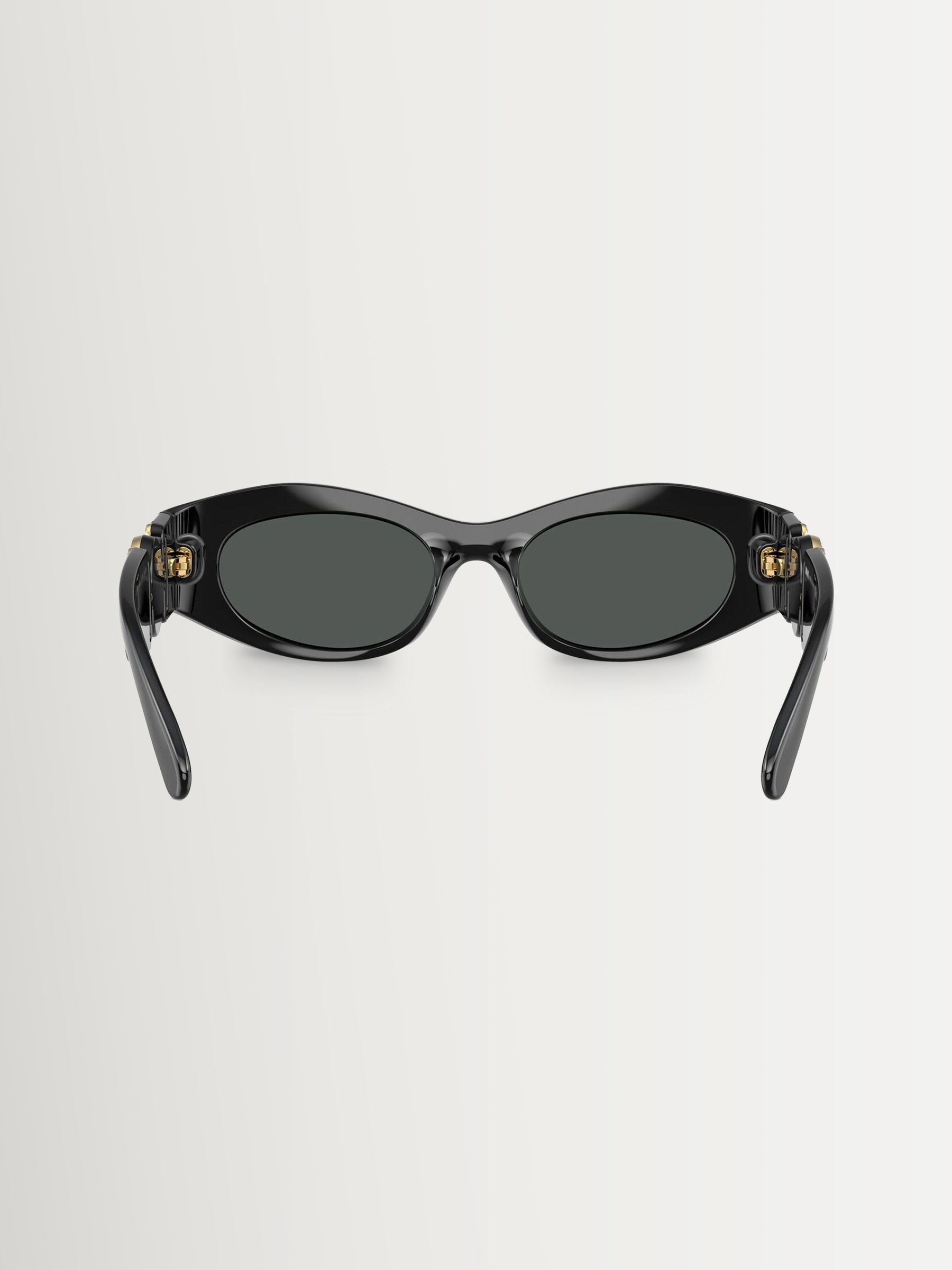 Versace black cat eye sunglasses grey lenses imported from the UK