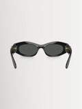 Versace black cat eye sunglasses grey lenses imported from the UK