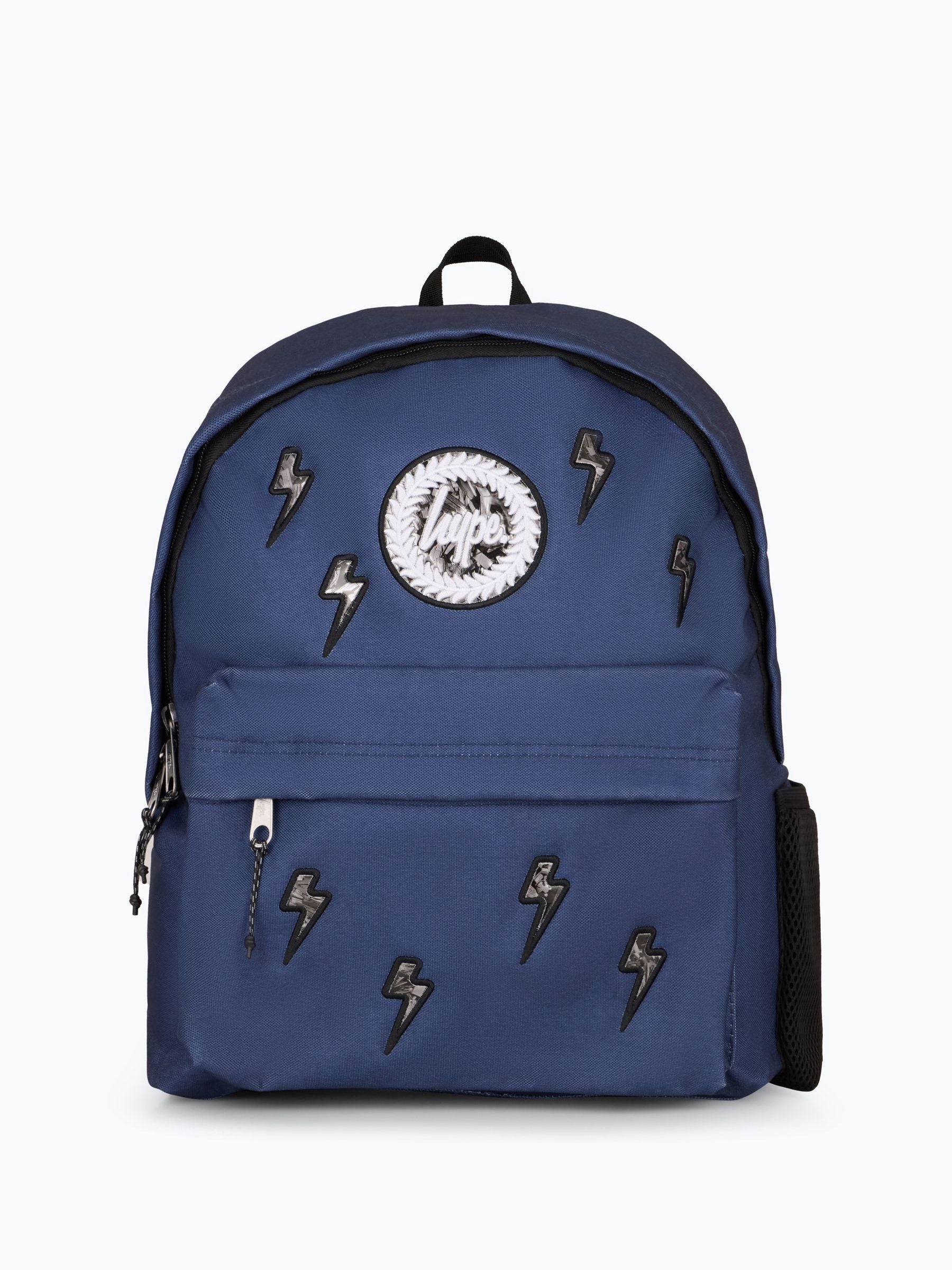 Hype Blue Lightning Charm backpack (British brand)