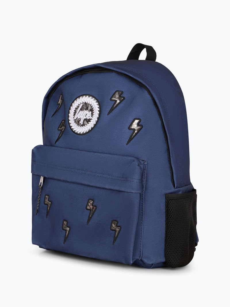 Hype Blue Lightning Charm backpack (British brand)