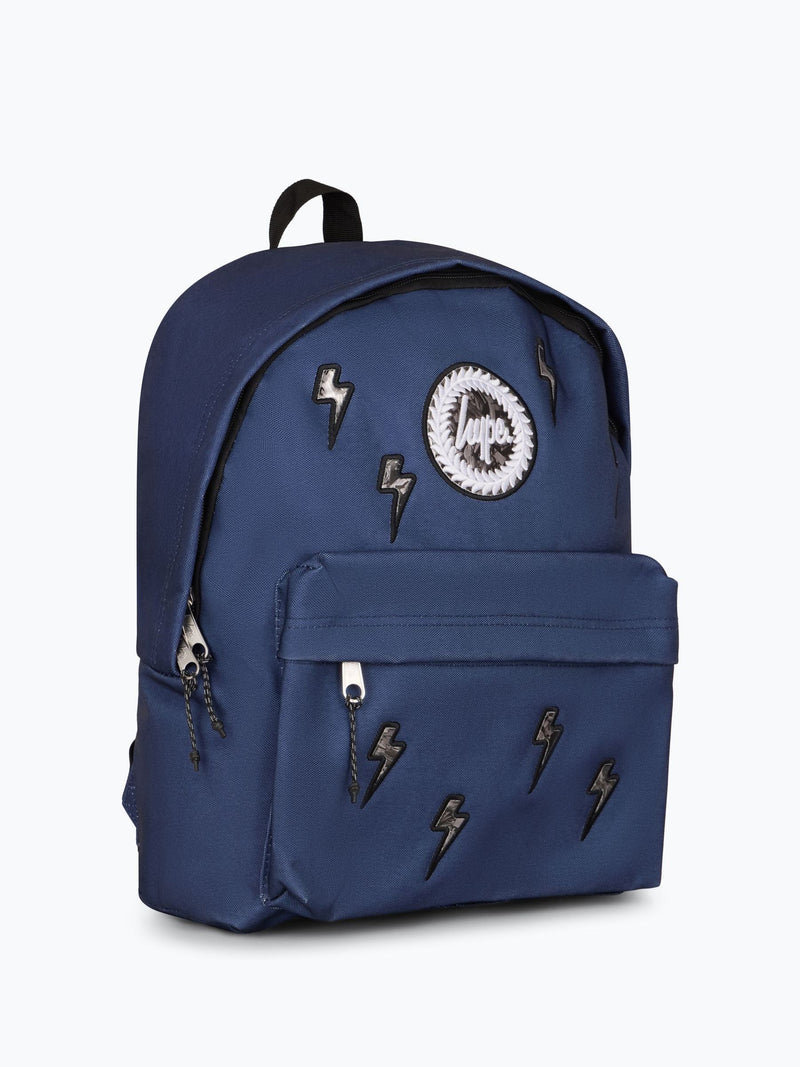 Hype Blue Lightning Charm backpack (British brand)