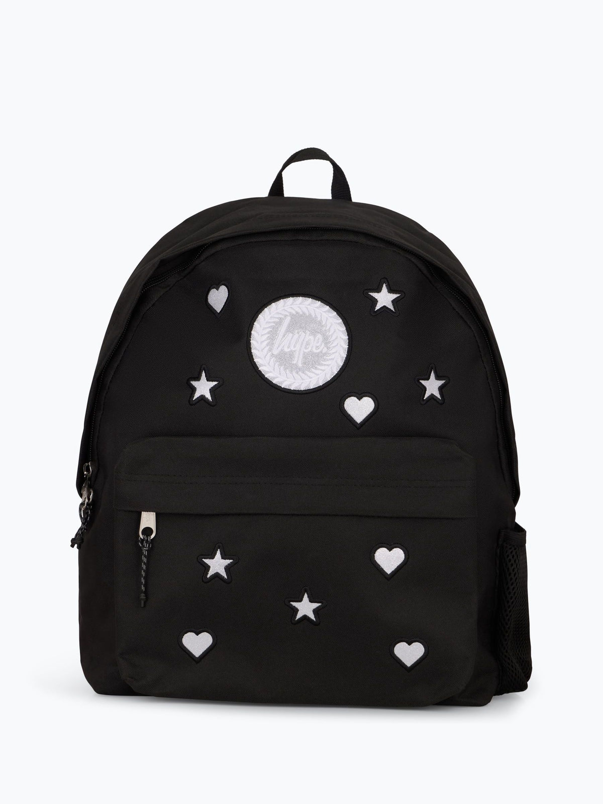 Hype Charms backpack with embroidered stars and hearts - British product