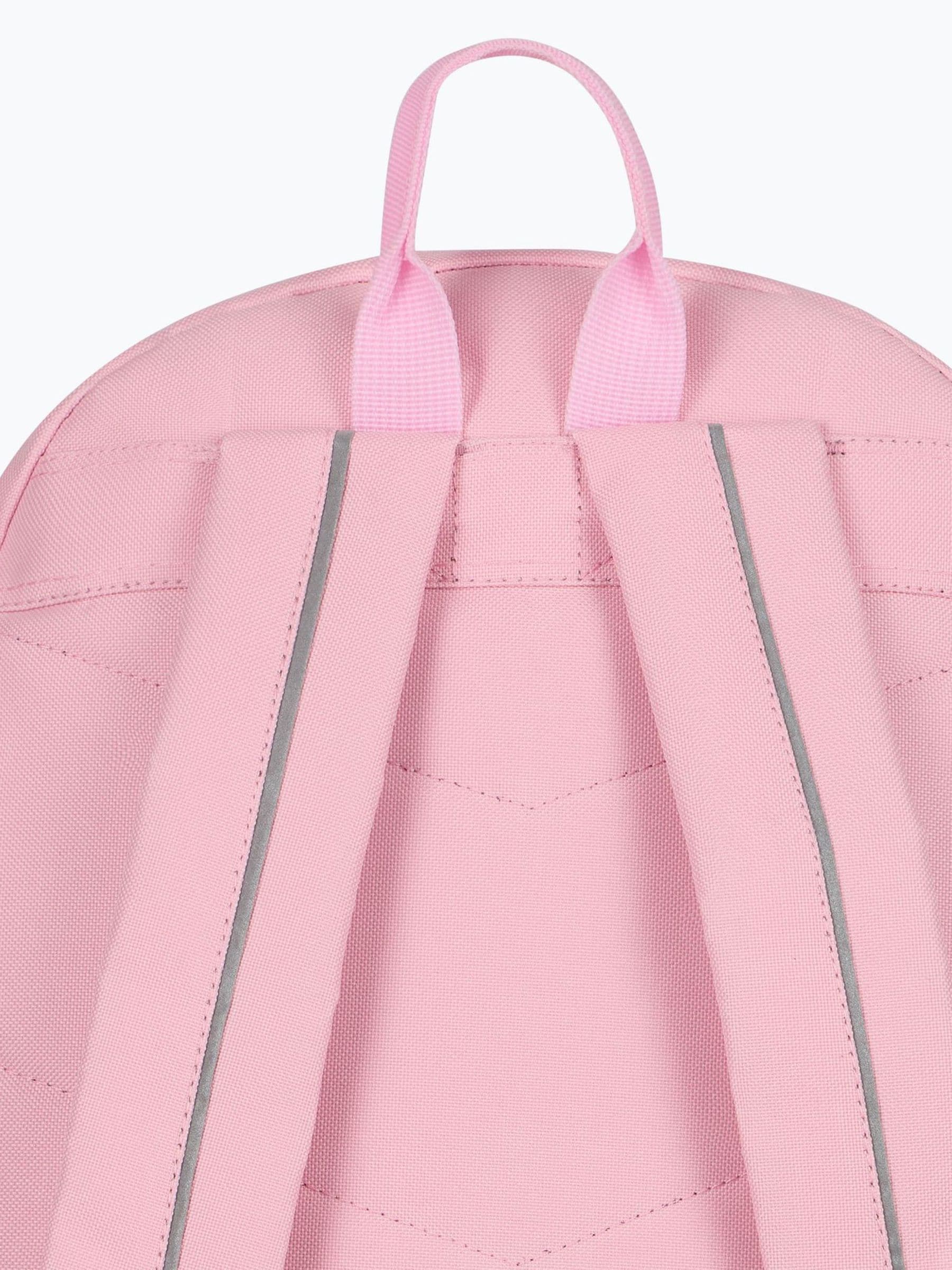 Hype pink pocket heart school backpack, UK version