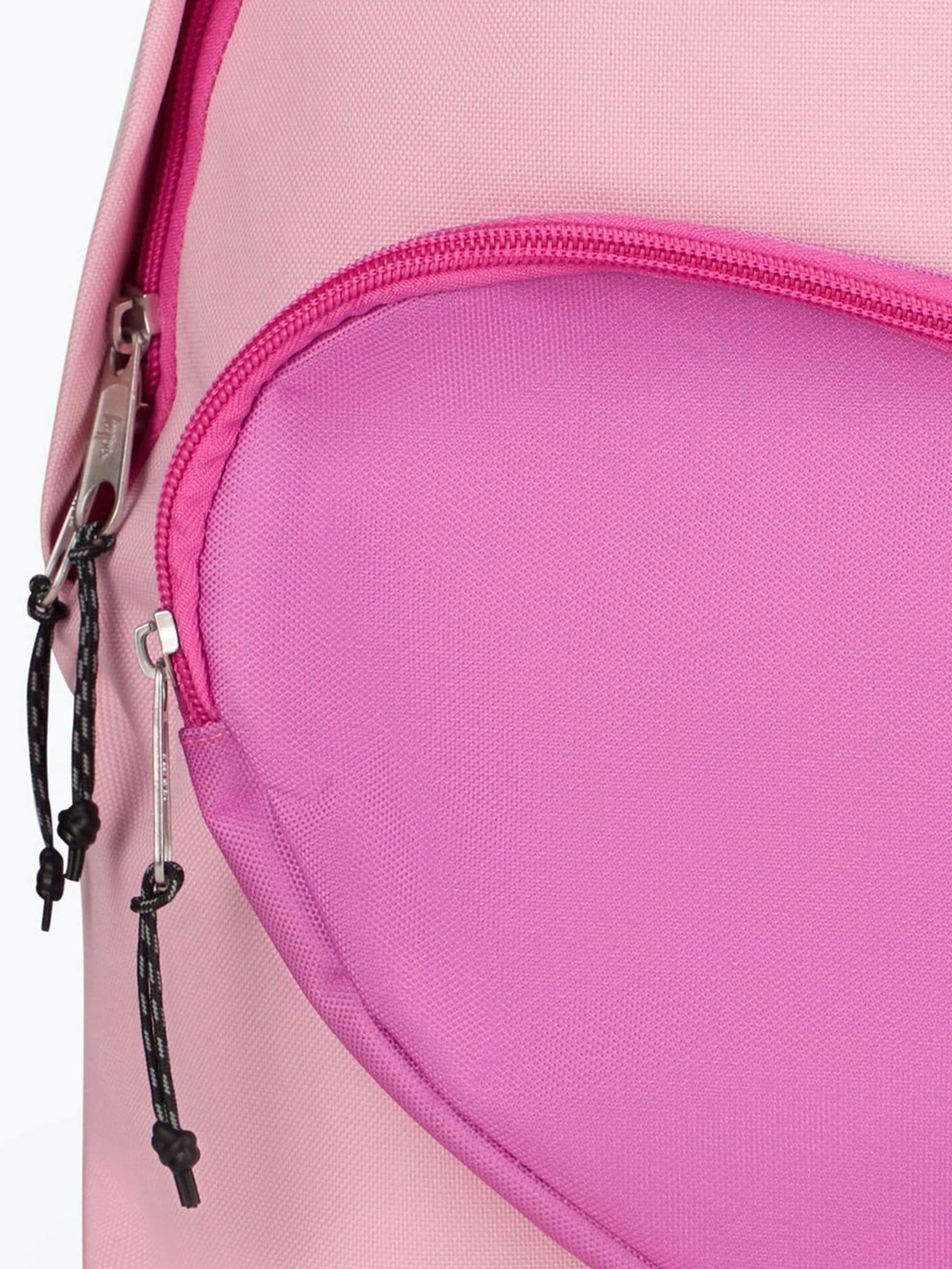 Hype pink pocket heart school backpack, UK version