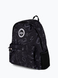 Hype black doodle backpack with crayon print, UK version