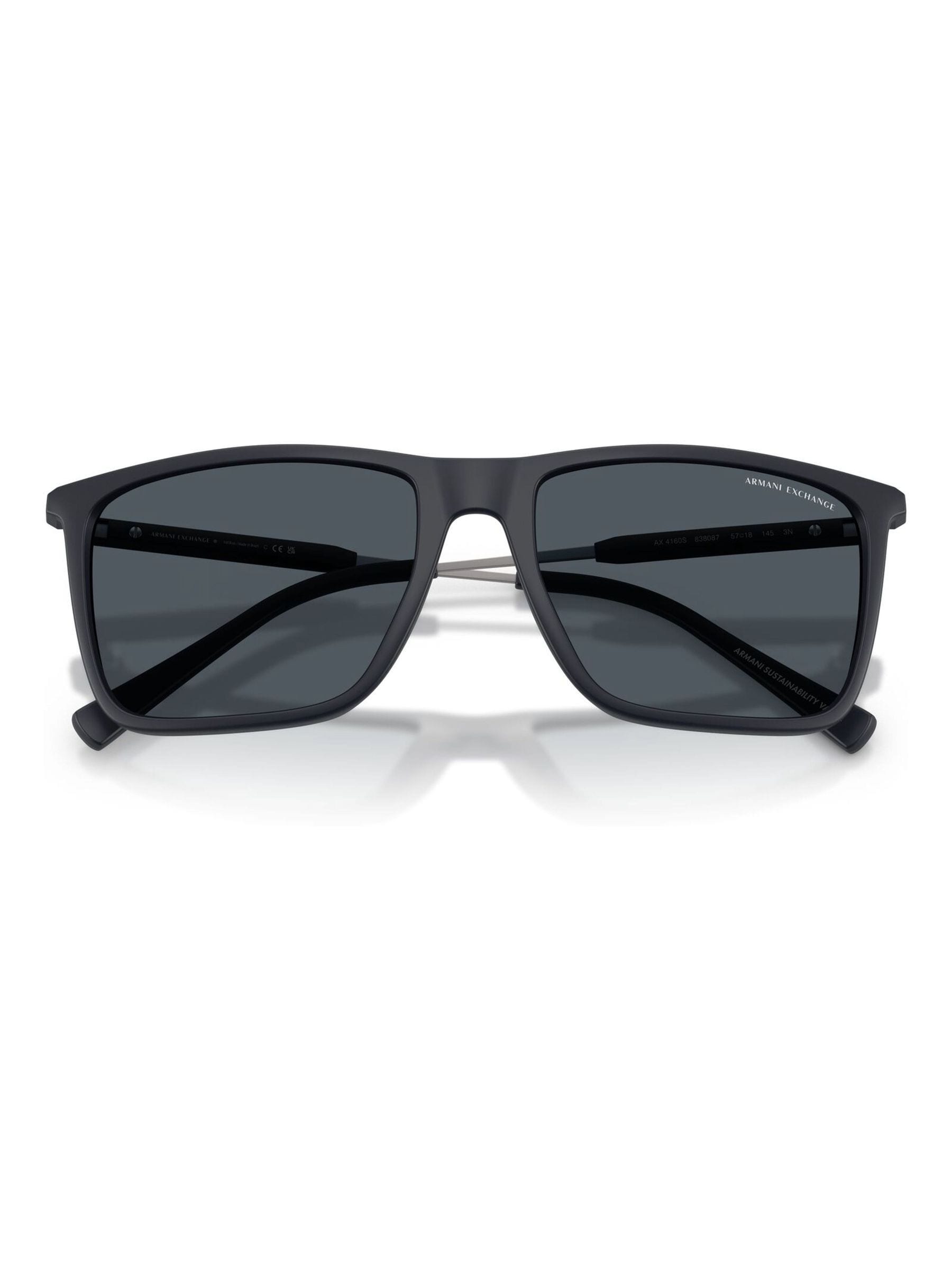 Armani Exchange sunglasses blue square, imported from the UK