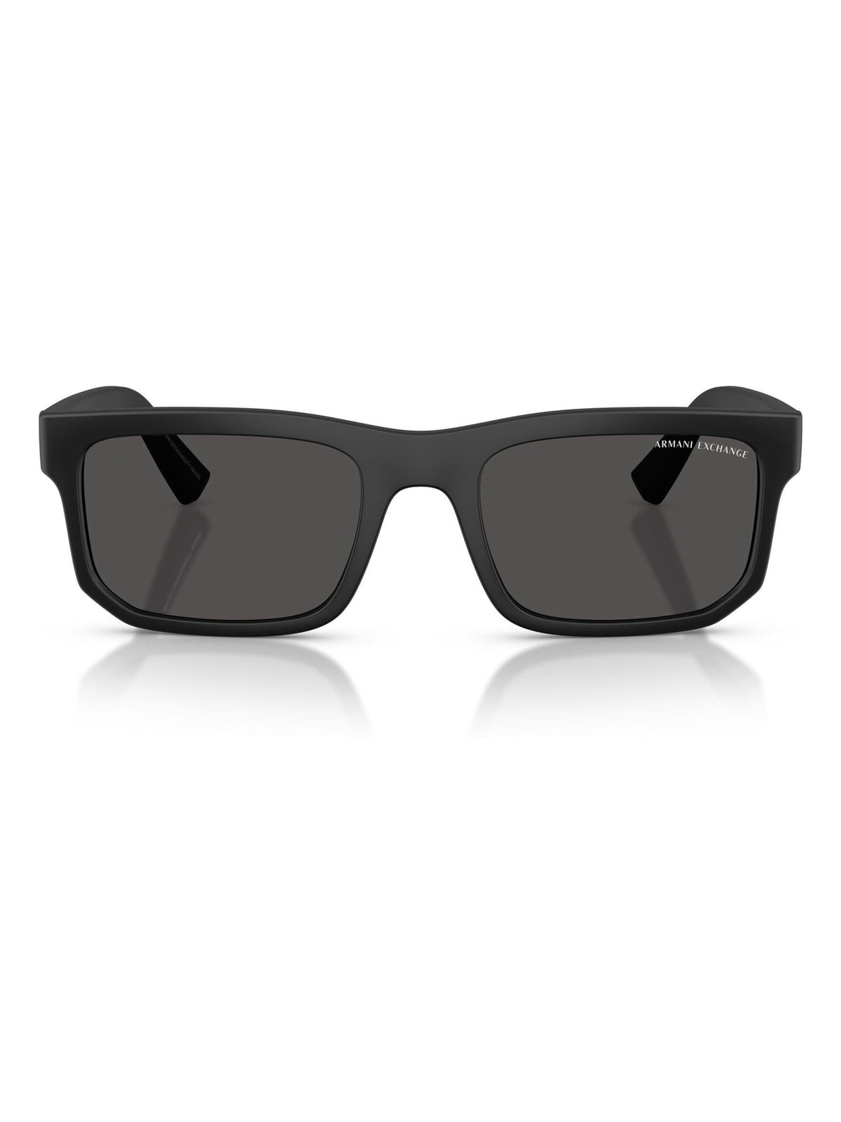 Armani Exchange square sunglasses matte black, UK version