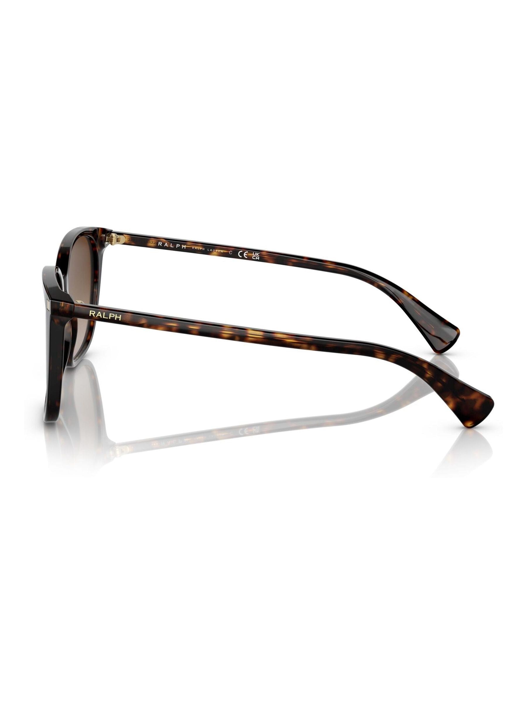 Ralph by Ralph Lauren square sunglasses dark havana (British brand)