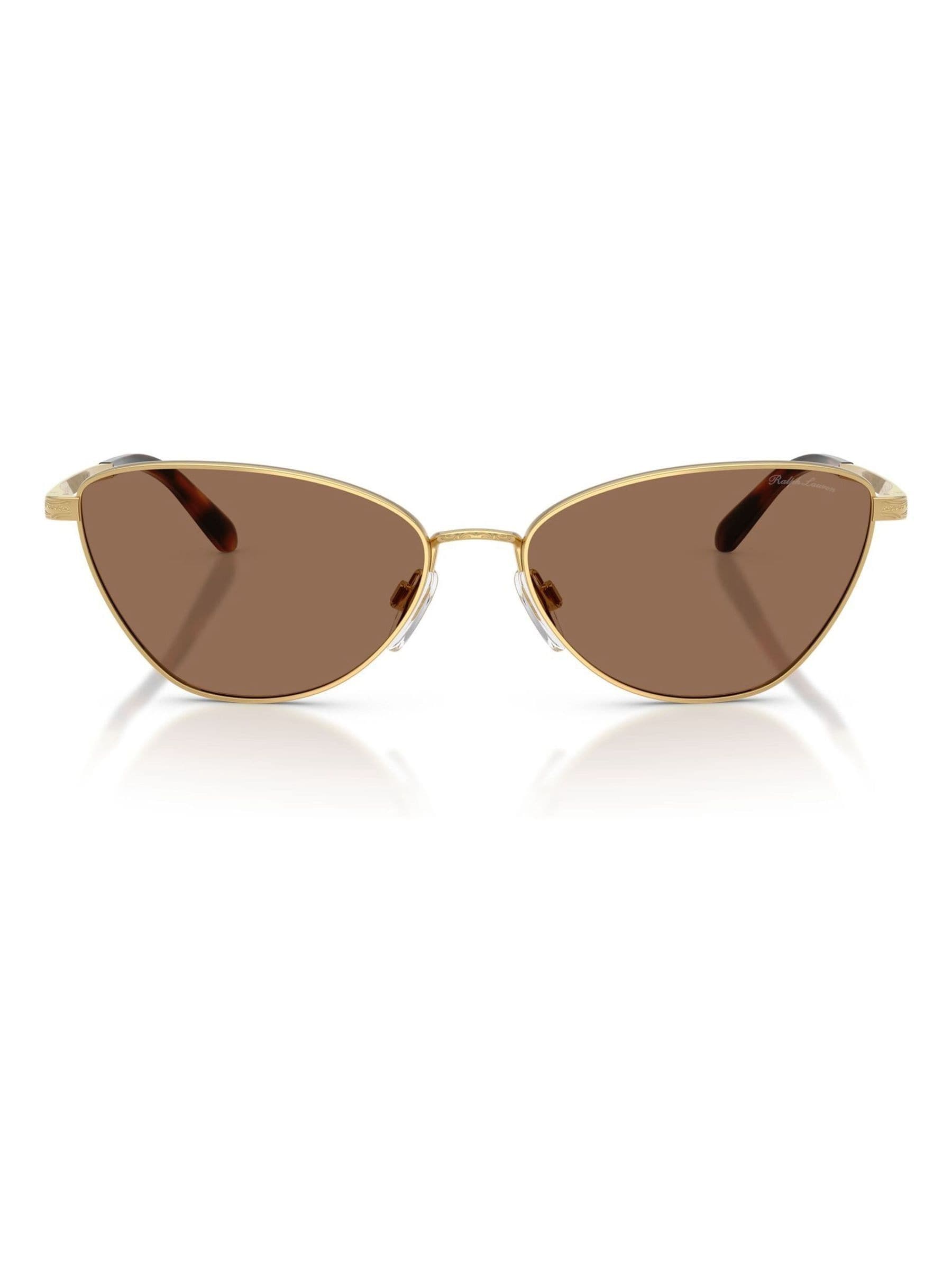 Ralph Lauren gold rectangle sunglasses RL7093 (British brand)
