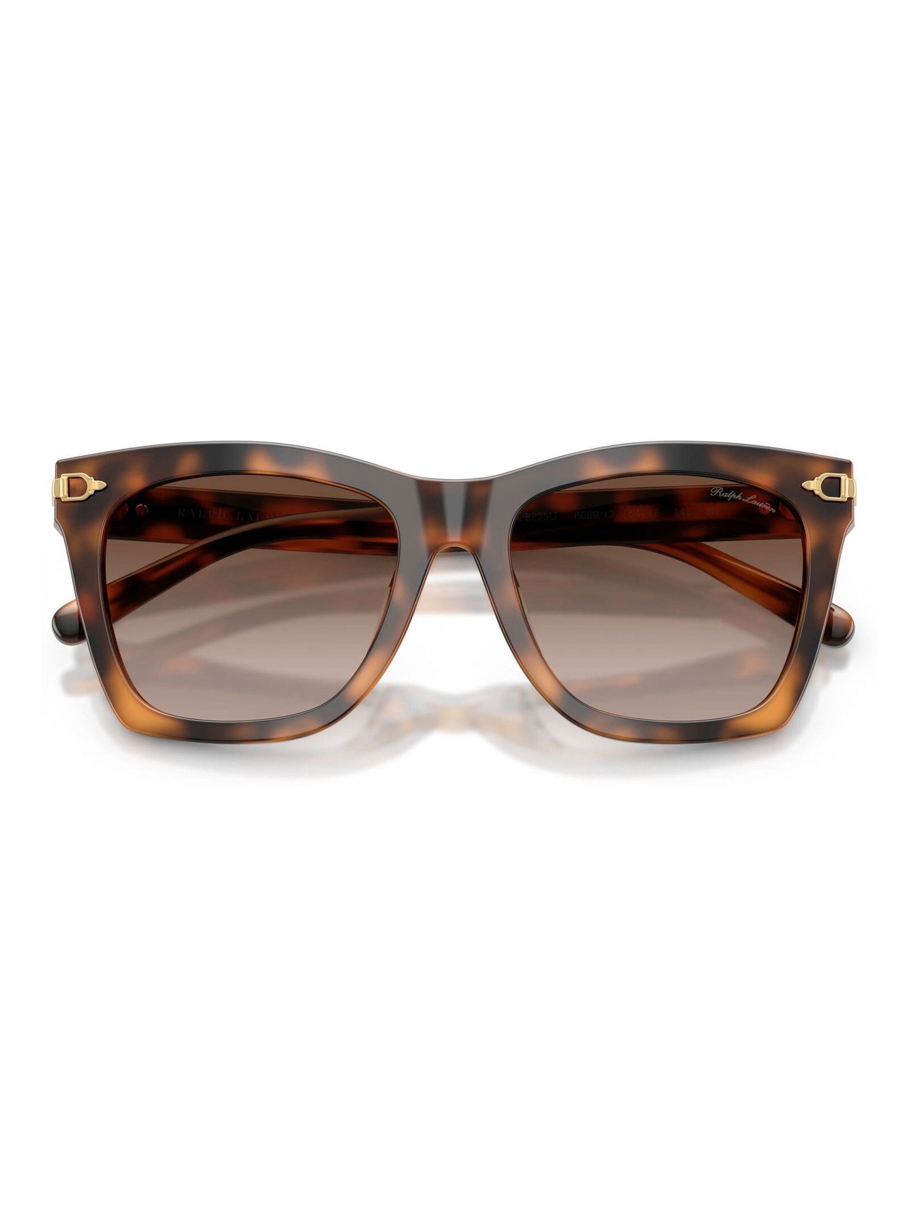 Ralph Lauren brown square sunglasses, UK version