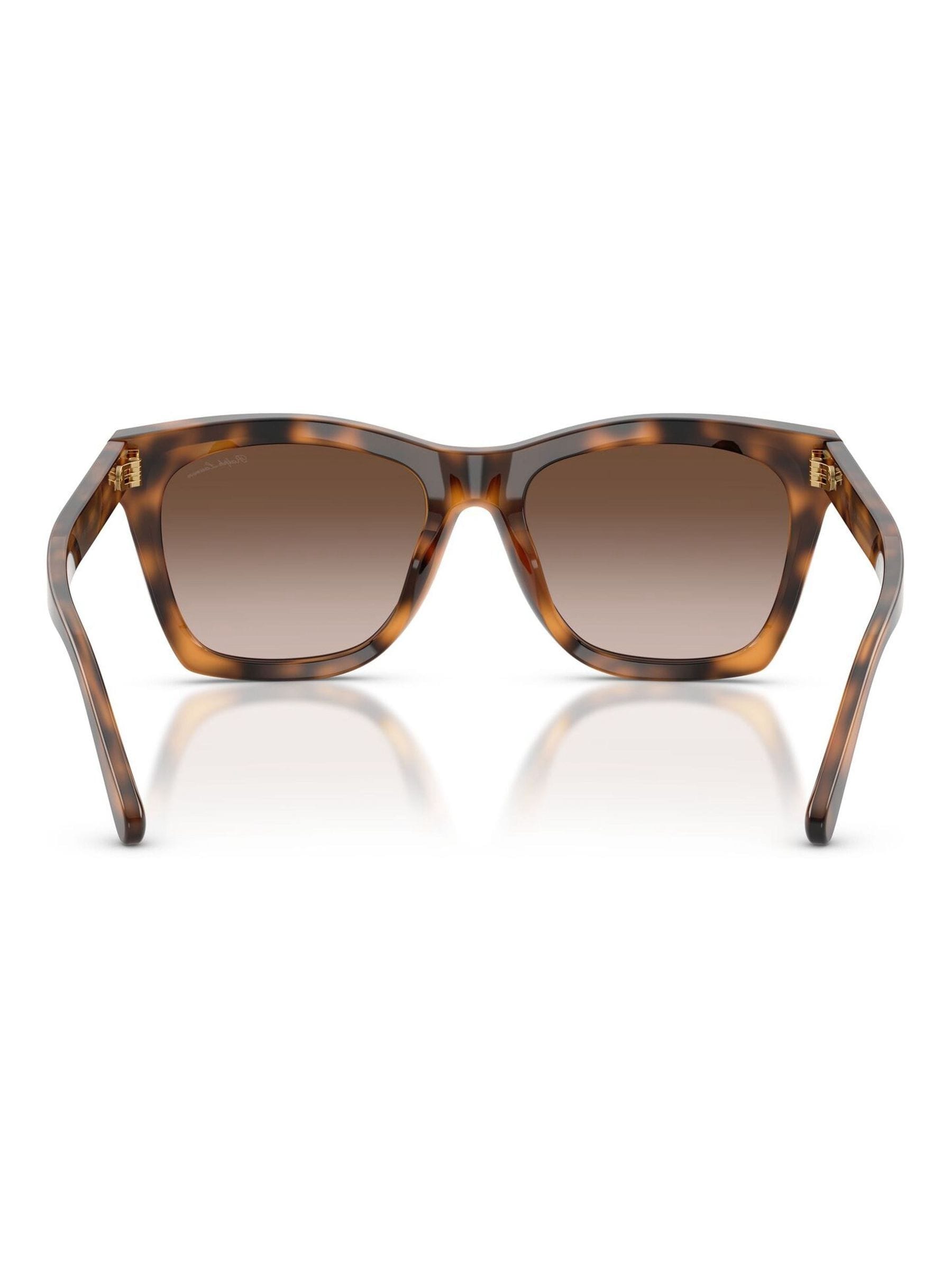 Ralph Lauren brown square sunglasses, UK version