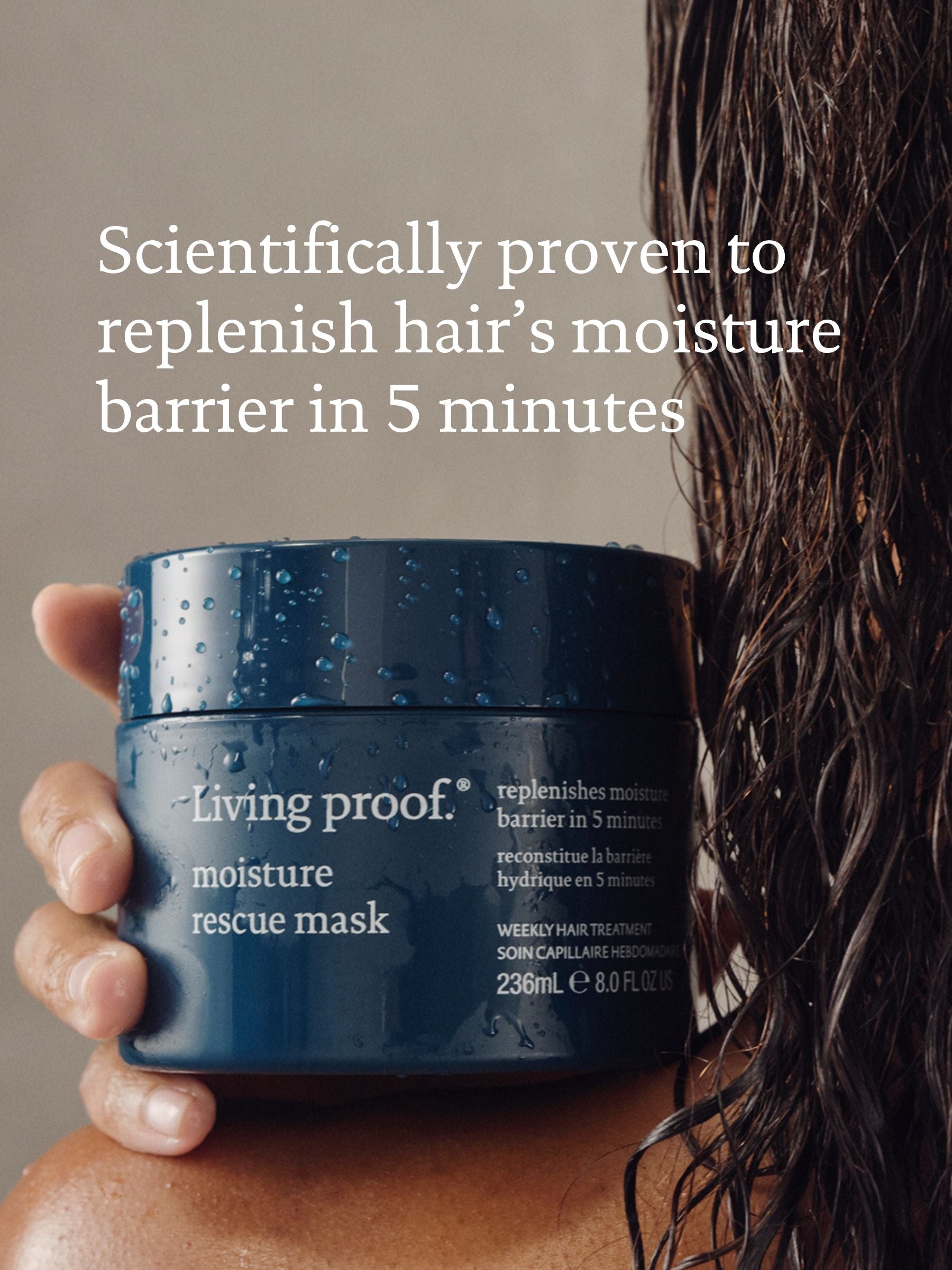 Living Proof Moisture Rescue Mask hair mask, UK version