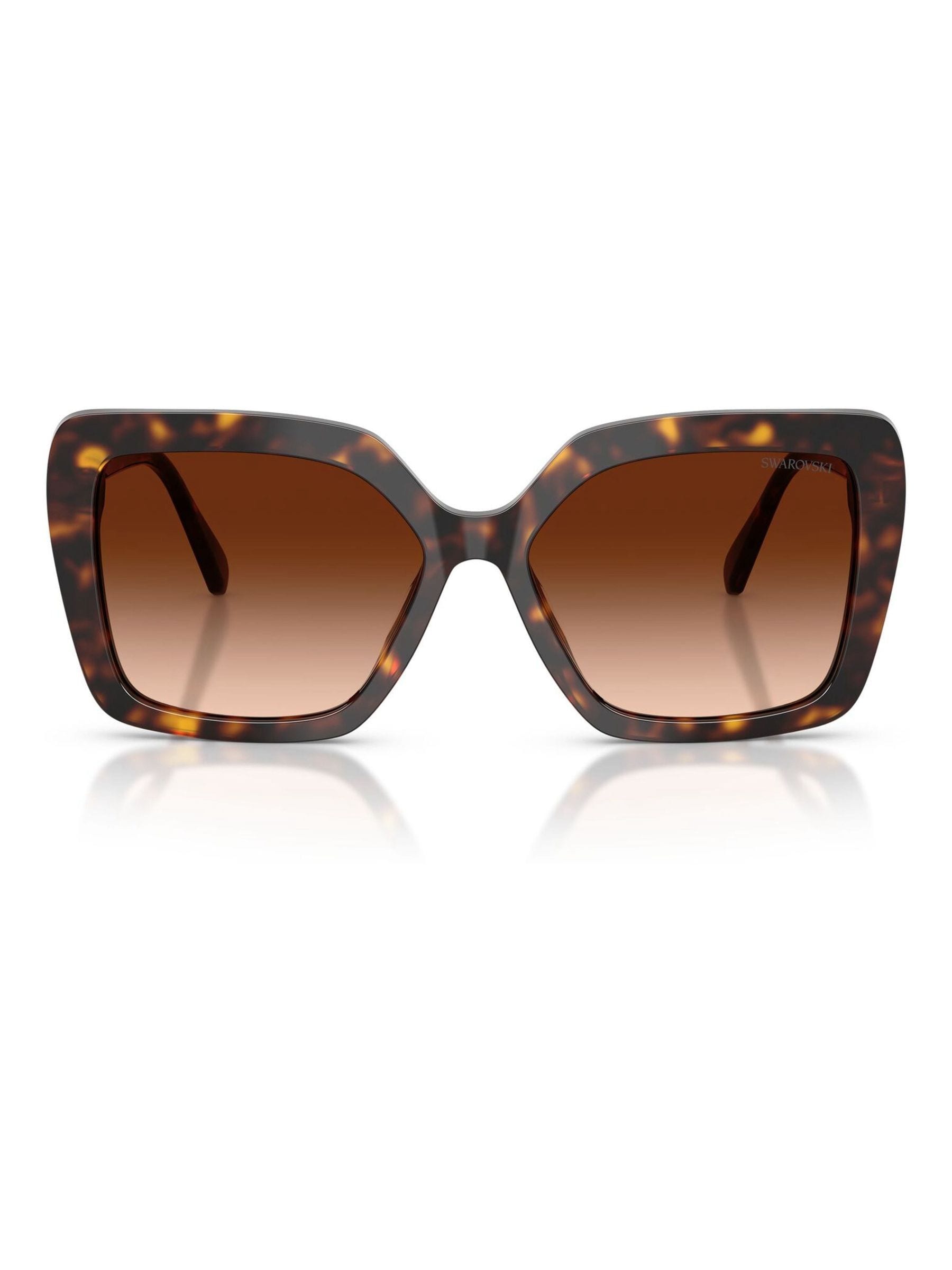 Swarovski brown butterfly sunglasses, imported from the UK