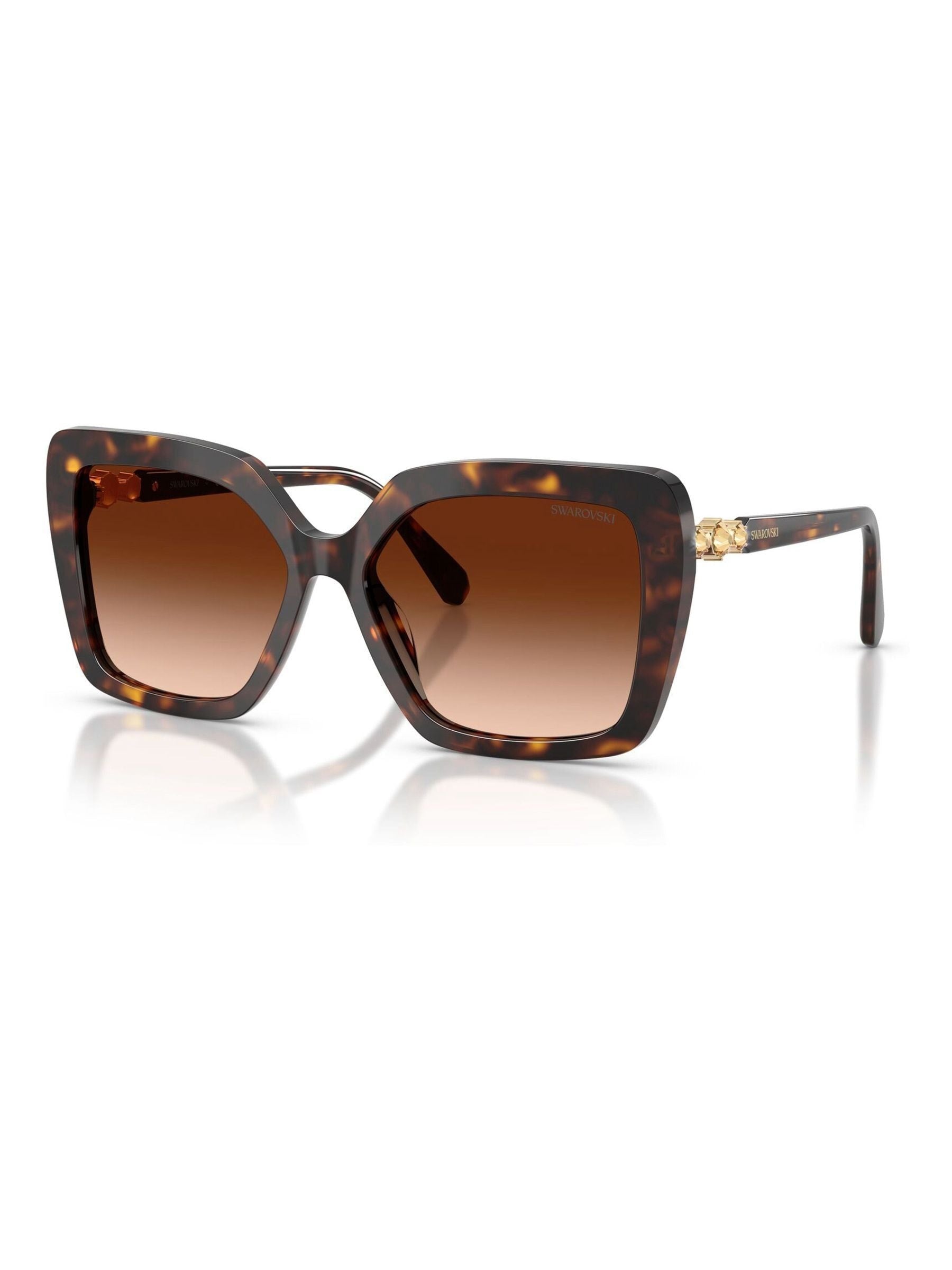Swarovski brown butterfly sunglasses, imported from the UK