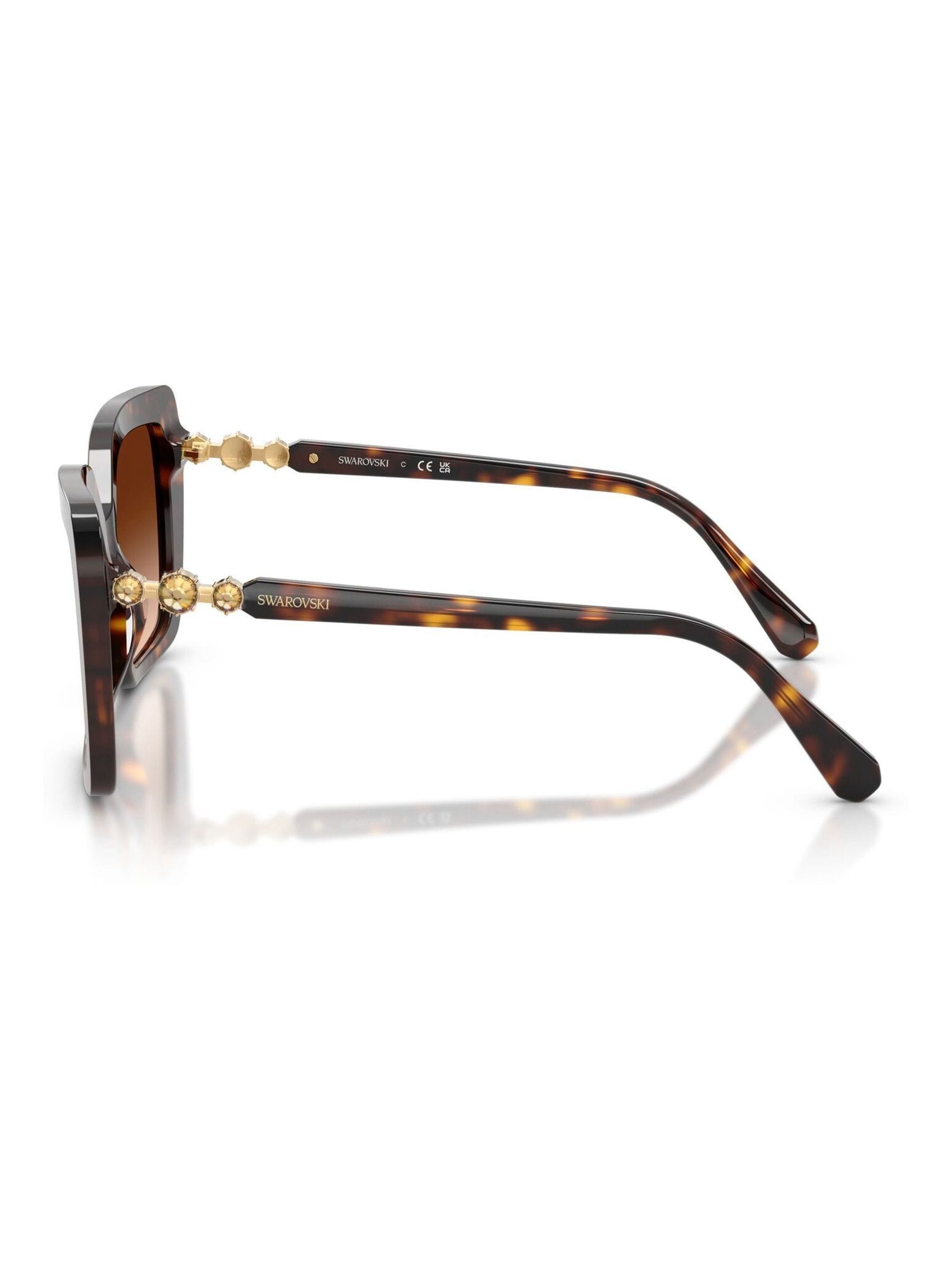 Swarovski brown butterfly sunglasses, imported from the UK