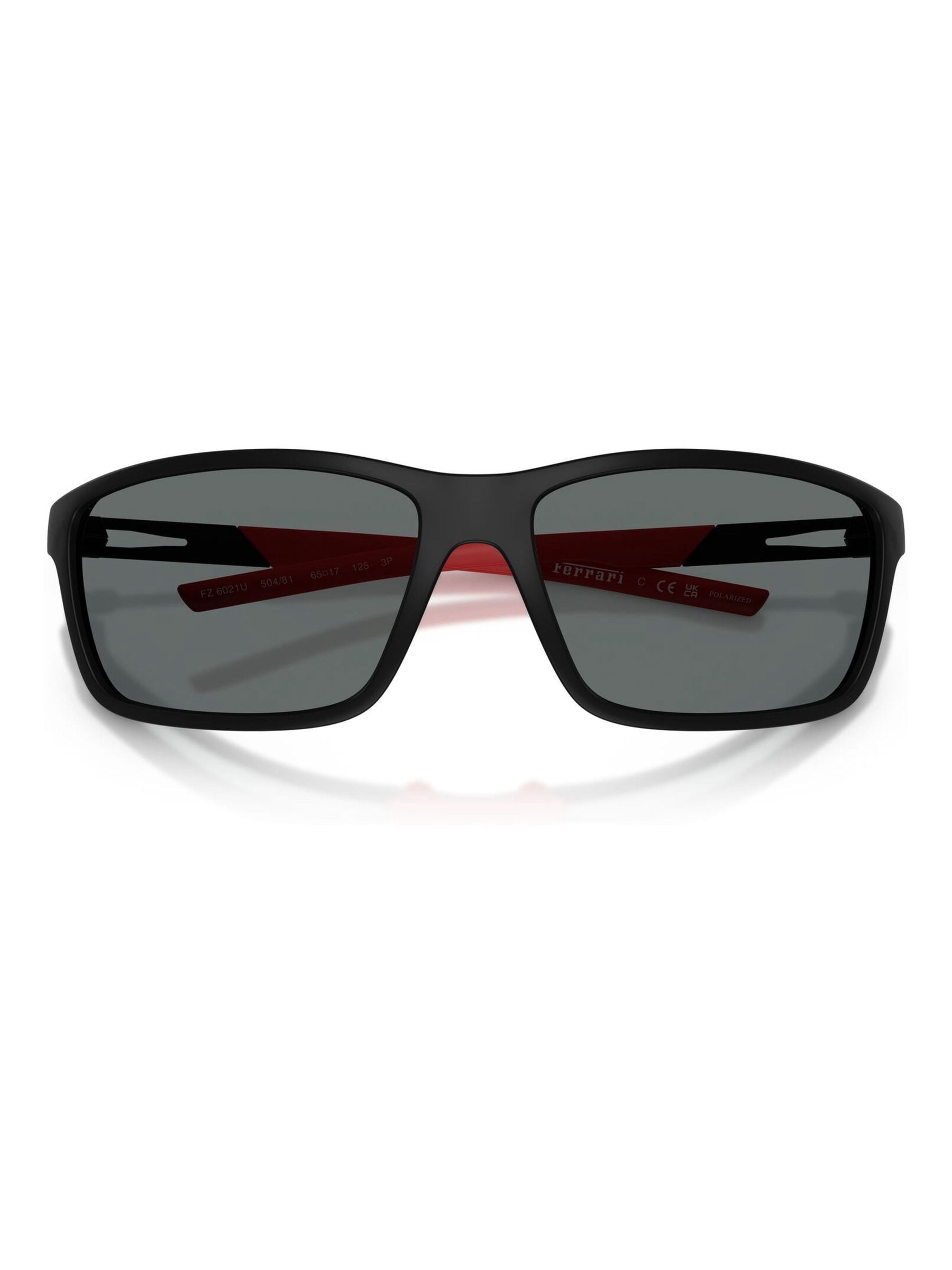 Ferrari Scuderia FZ6021U pillow sunglasses matte black (British brand)