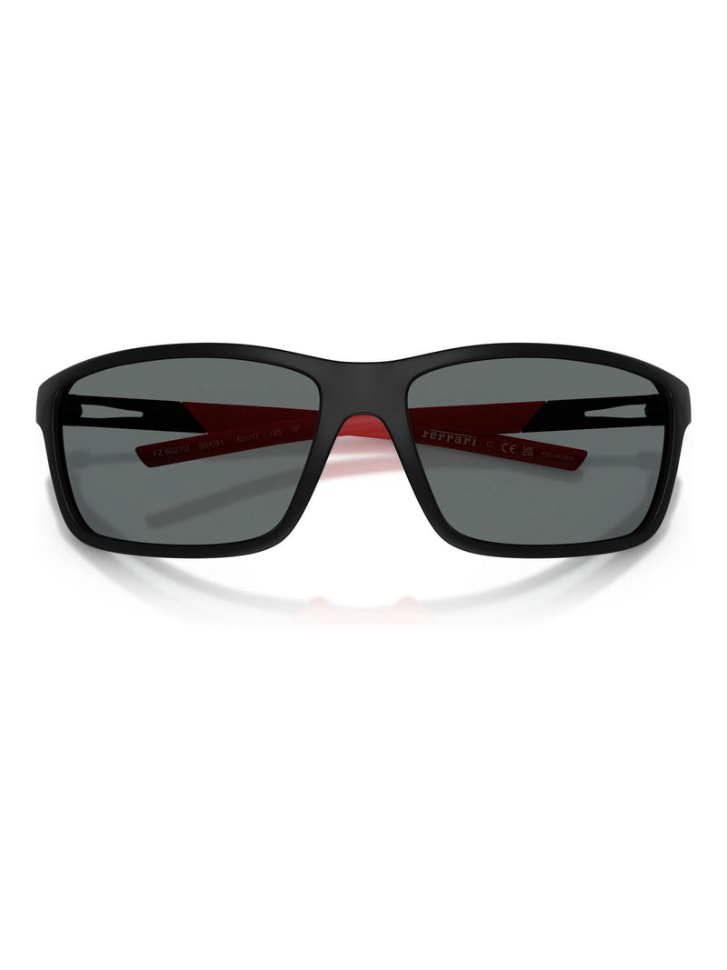 Ferrari Scuderia FZ6021U pillow sunglasses matte black (British brand)