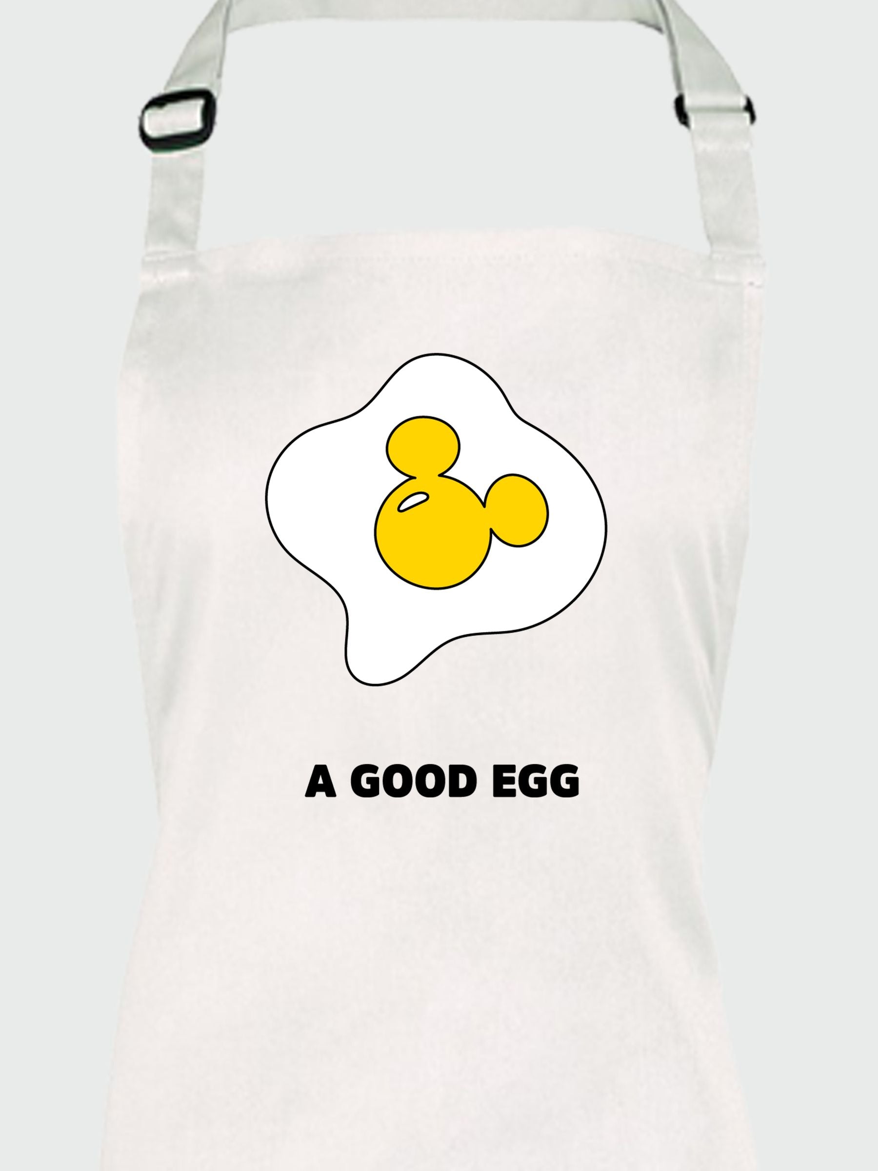 Brands In White Disney Mickey Mouse Good Egg kitchen apron (British brand)