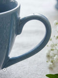 Dibor cream footed XL mugs set of 2, imported from the UK