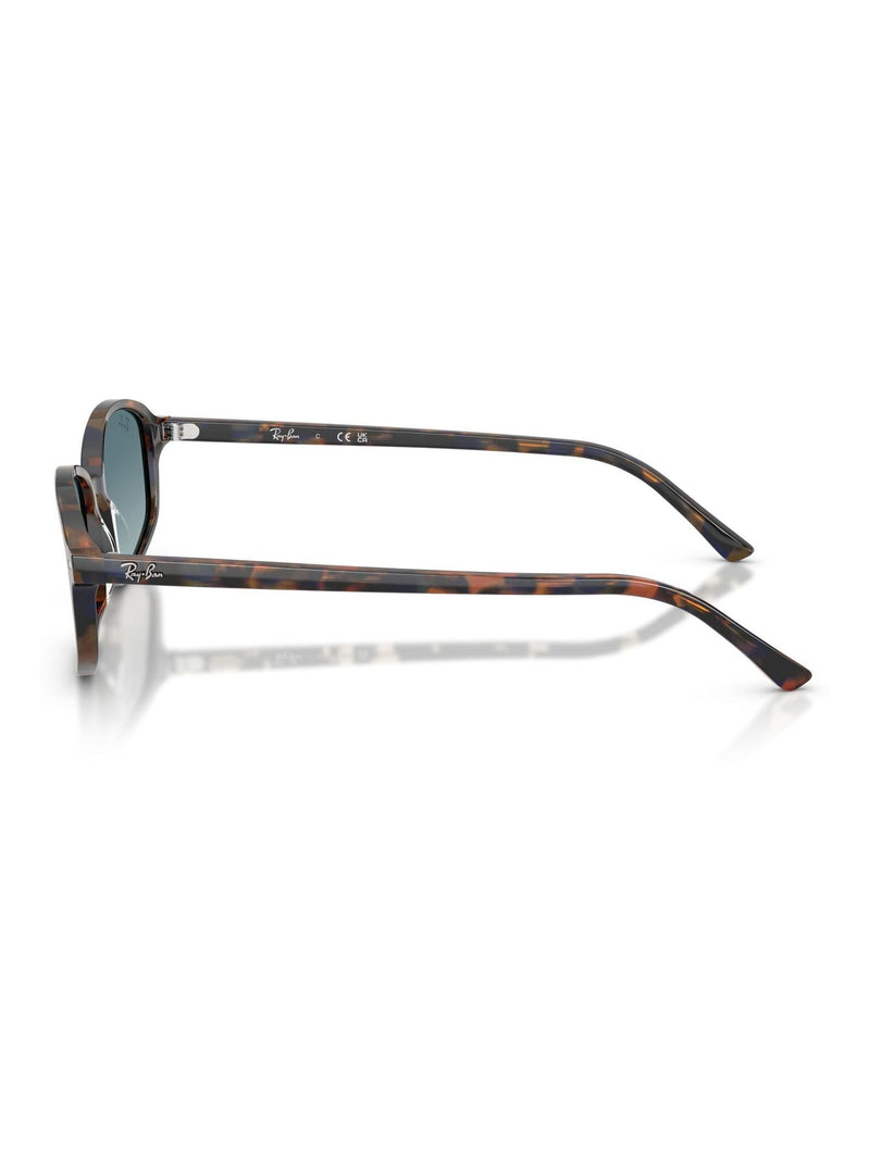 Ray-Ban RB2232 irregular sunglasses with blue havana frames, imported from the UK