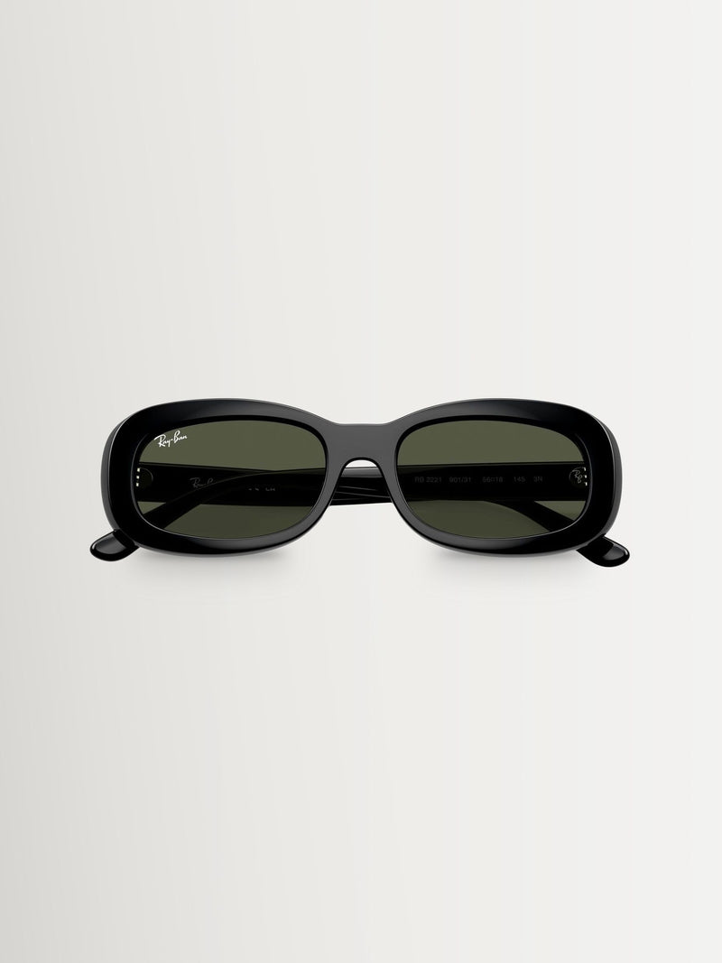 Ray Ban Black 0Rb2221  Sunglasses