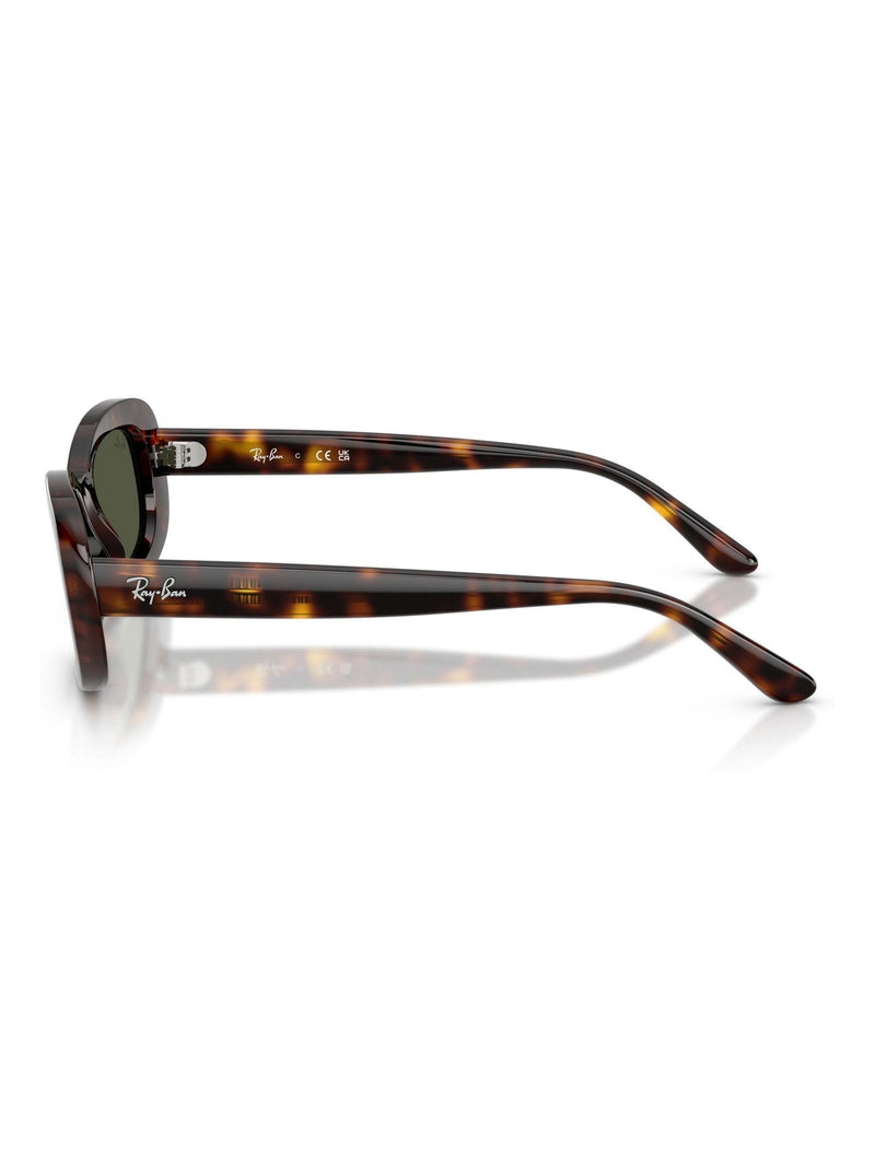 Ray-Ban RB2221 black sunglasses with green lenses - British product