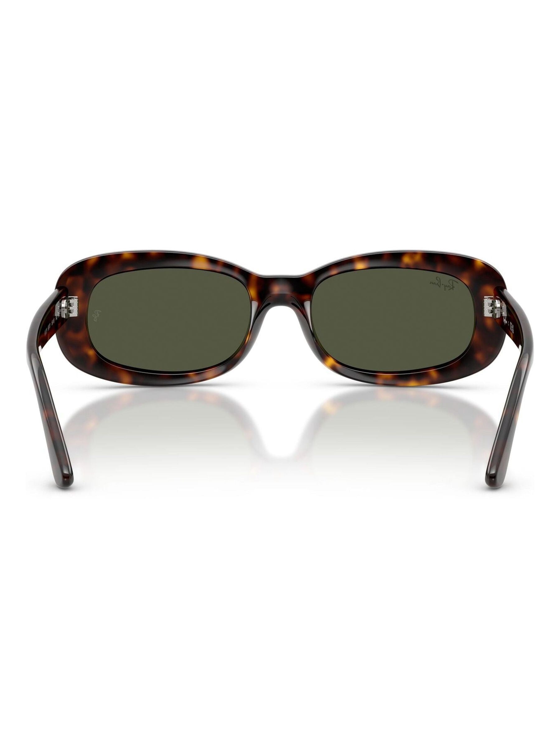 Ray-Ban RB2221 black sunglasses with green lenses - British product