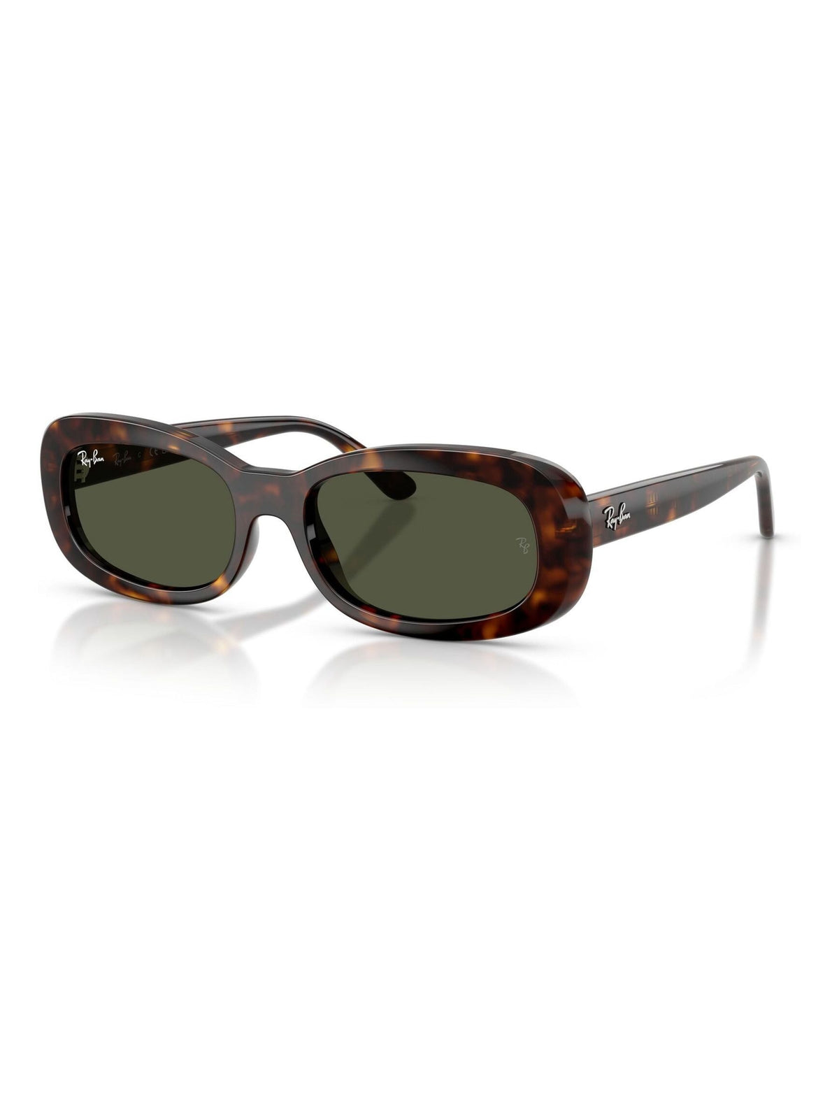 Ray-Ban RB2221 black sunglasses with green lenses - British product