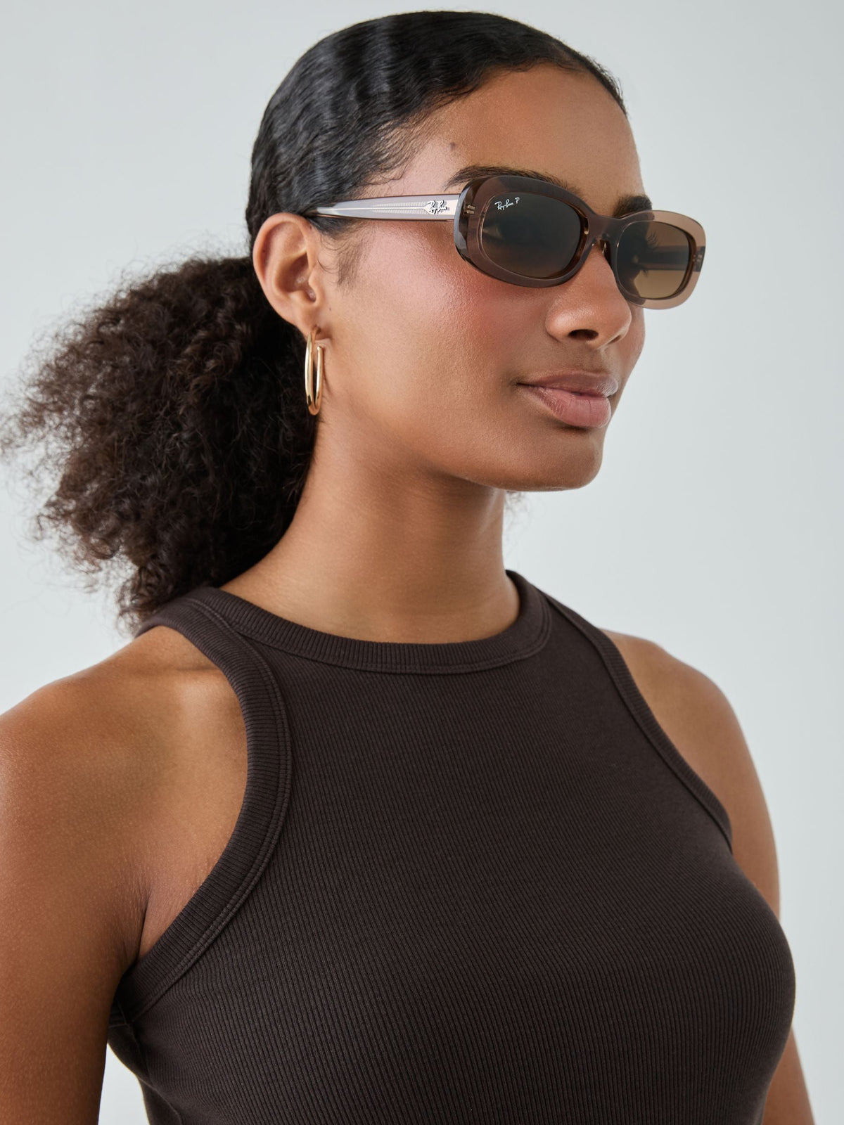 Ray Ban Brown 0Rb2221  Sunglasses