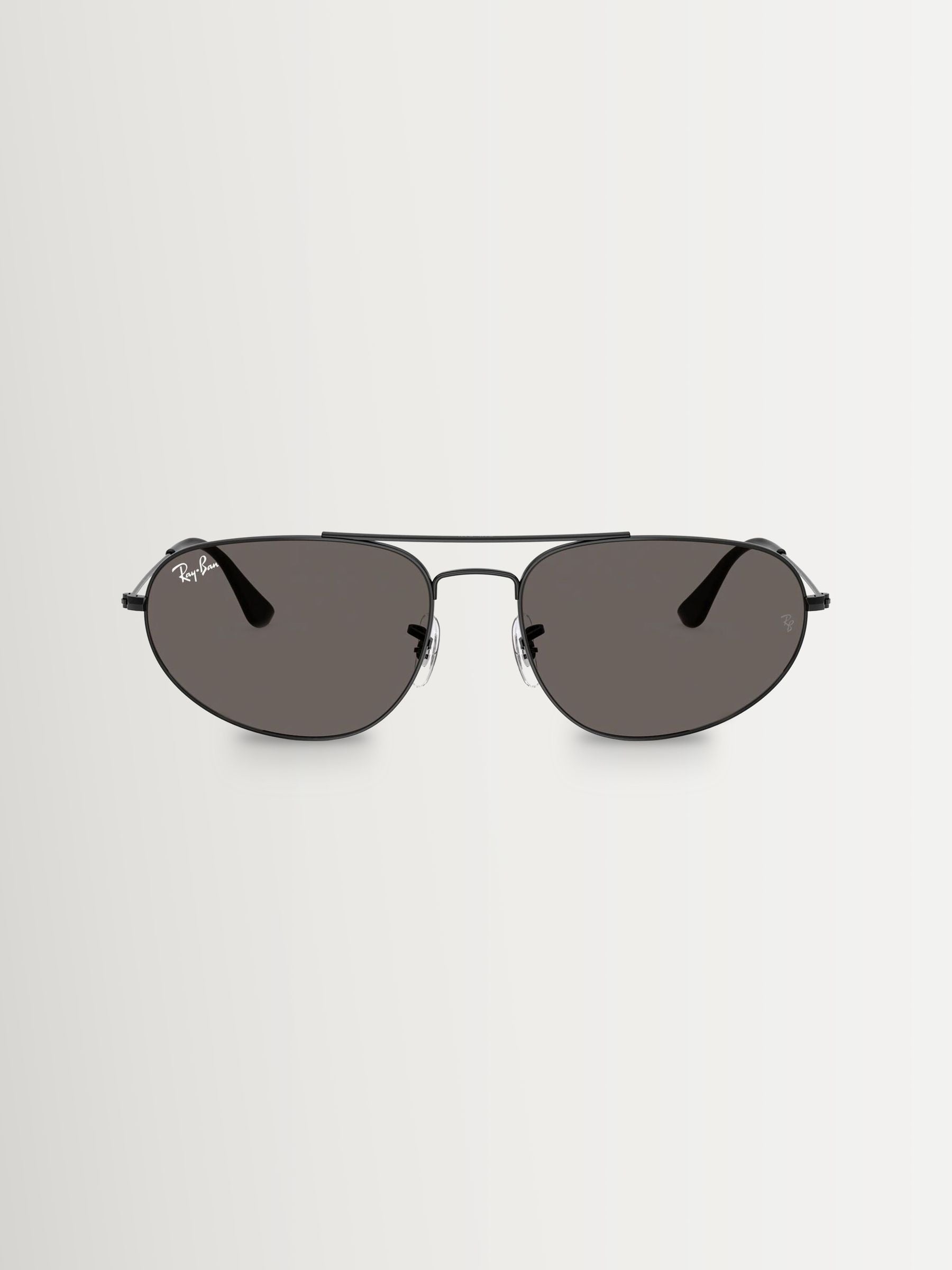 Ray-Ban RB3945 irregular sunglasses black metal frame, UK version