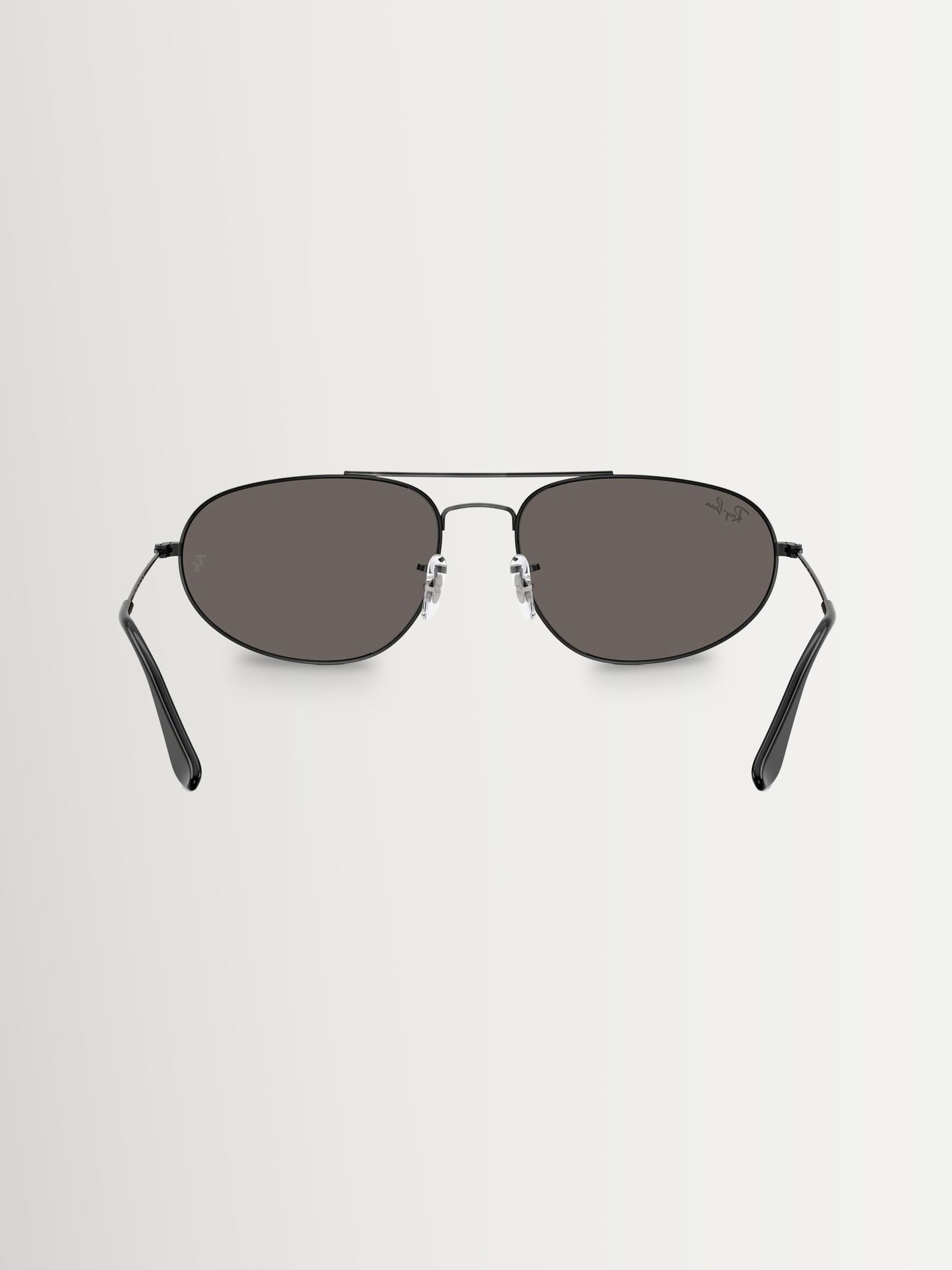 Ray-Ban RB3945 irregular sunglasses black metal frame, UK version