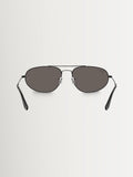 Ray-Ban RB3945 irregular sunglasses black metal frame, UK version