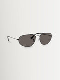 Ray-Ban RB3945 irregular sunglasses black metal frame, UK version