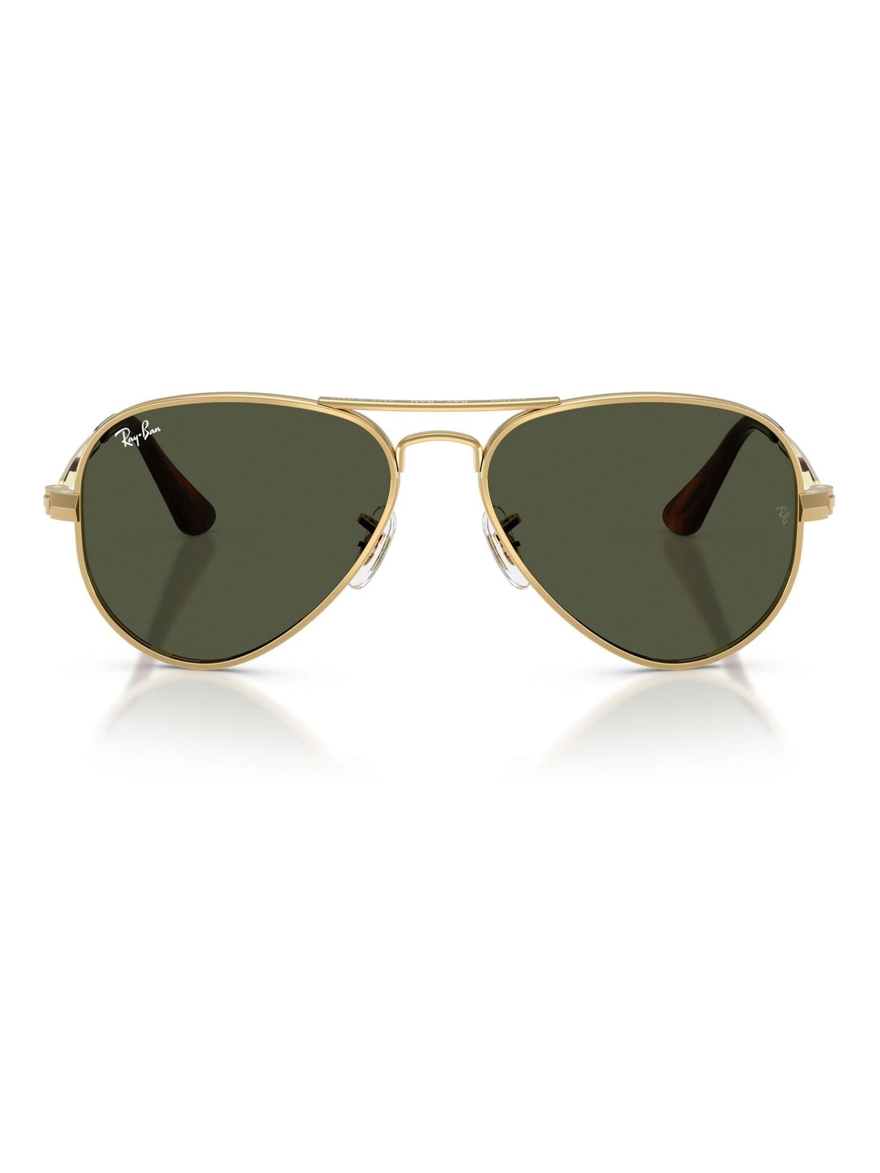 Ray-Ban Gold Aviator sunglasses metal frame green lenses, imported from the UK