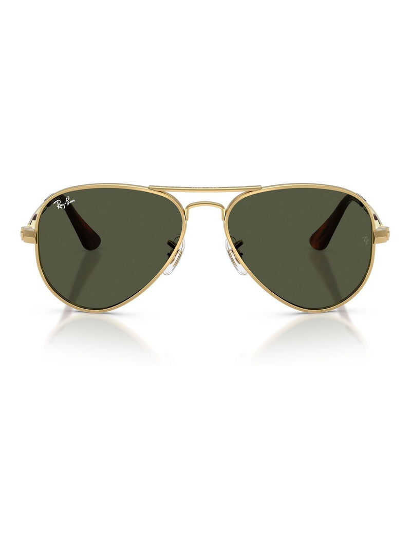 Ray-Ban Gold Aviator sunglasses metal frame green lenses, imported from the UK