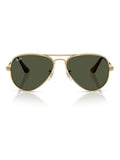 Ray-Ban Gold Aviator sunglasses metal frame green lenses, imported from the UK