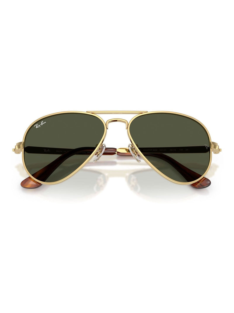 Ray-Ban Gold Aviator sunglasses metal frame green lenses, imported from the UK