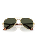 Ray-Ban Gold Aviator sunglasses metal frame green lenses, imported from the UK
