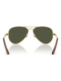 Ray-Ban Gold Aviator sunglasses metal frame green lenses, imported from the UK