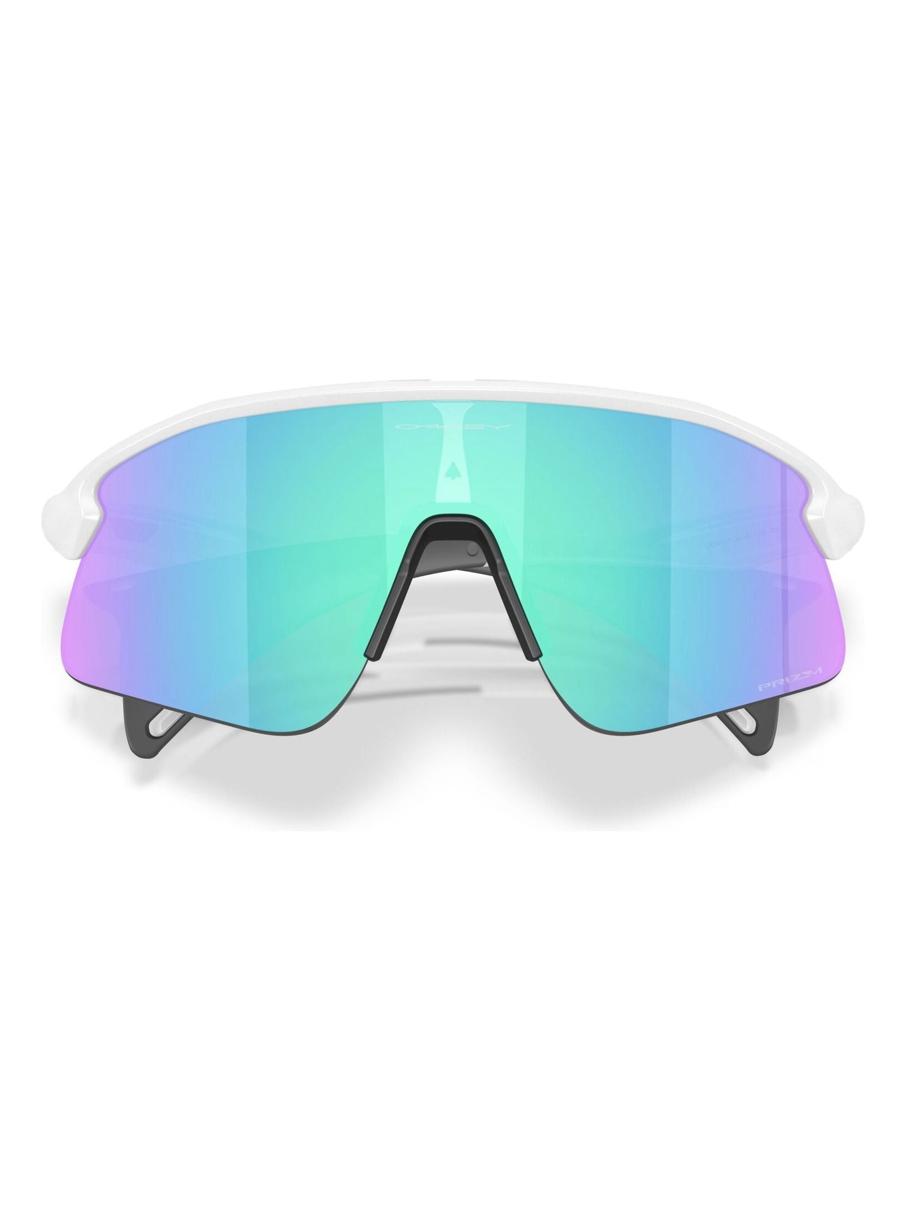 Oakley White Stunt Devil rectangle sunglasses, imported from the UK