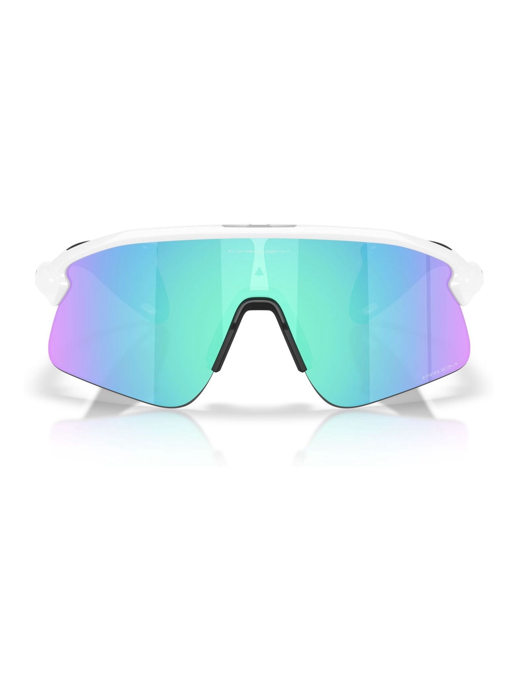Oakley White Stunt Devil rectangle sunglasses, imported from the UK