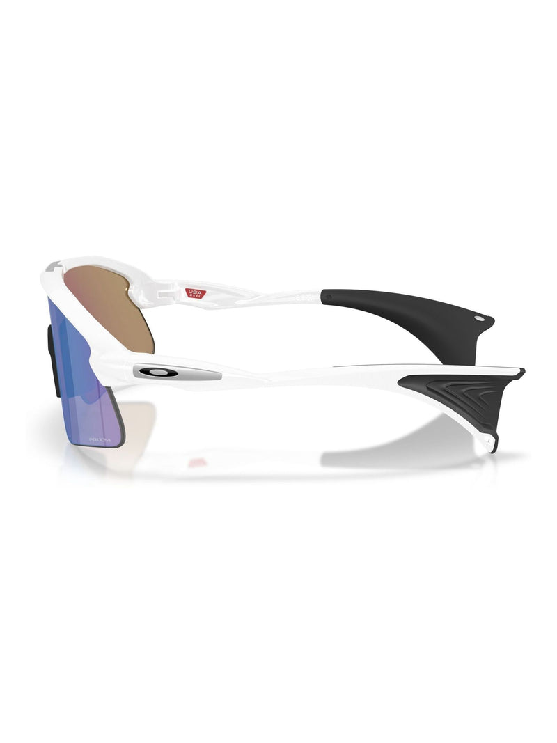 Oakley White Stunt Devil rectangle sunglasses, imported from the UK