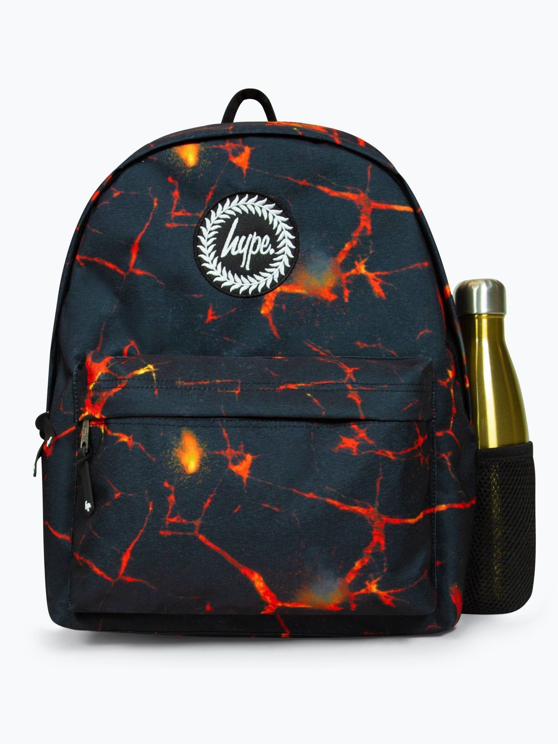Hype Black Lava Backpack 42cm - British product
