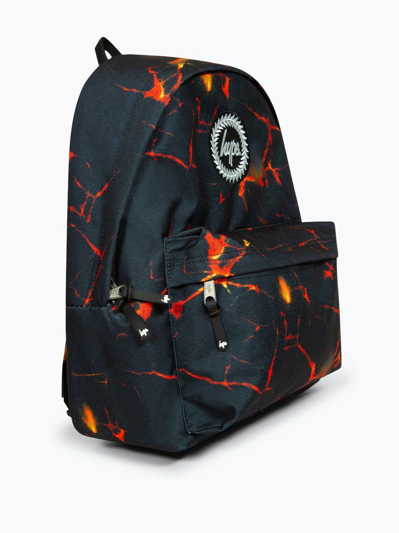 Hype Black Lava Backpack 42cm - British product