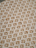 Cox & Cox natural geometric jute doormat 65x42cm, UK version