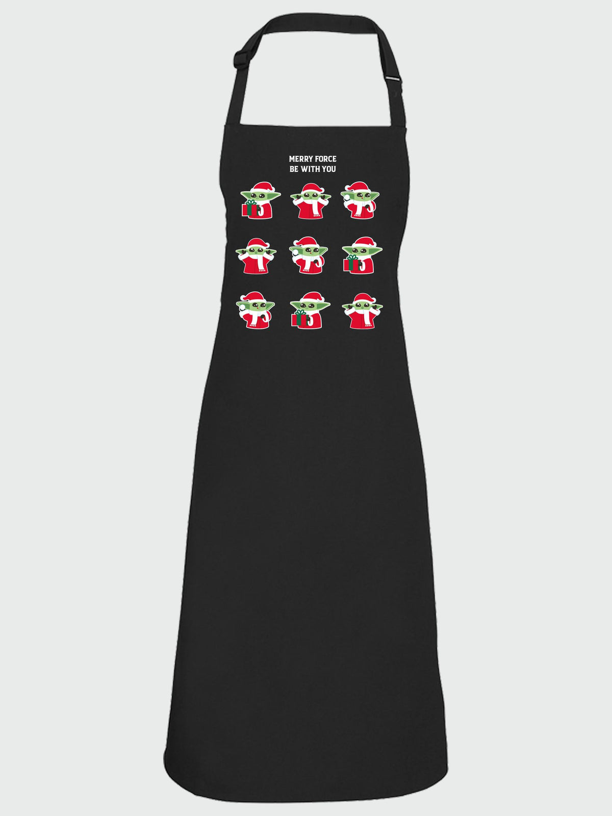 Brands In Black Mandalorian Christmas apron - British product