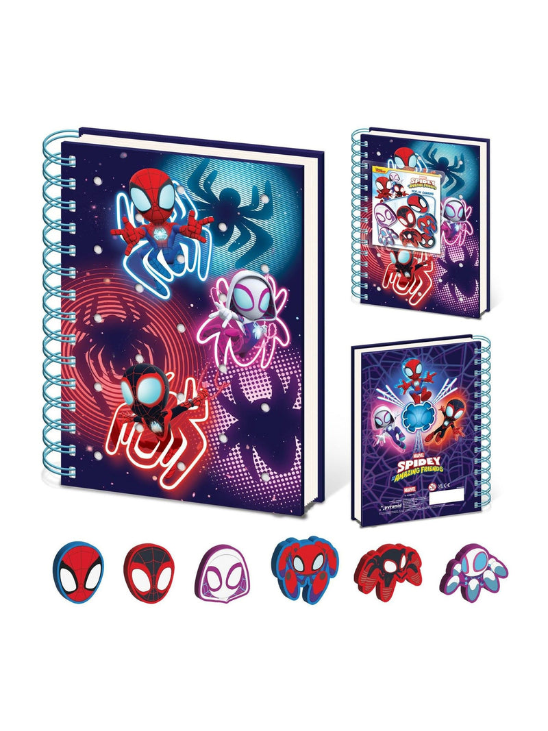 Pyramid Spidey stationery gift set, imported from the UK